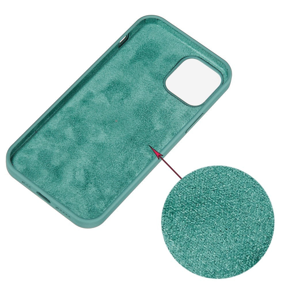 Husa protectie Flippy compatibila cu Samsung S20 Plus Liquid Silicone Case Verde-9