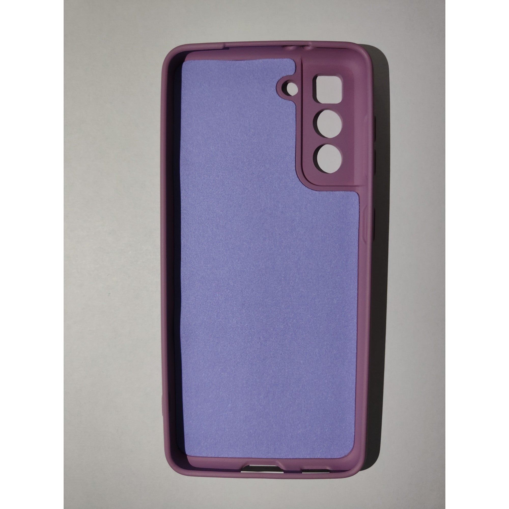 Husa protectie Flippy compatibila cu Samsung S21 5G Liquid Silicone Case Mov-1