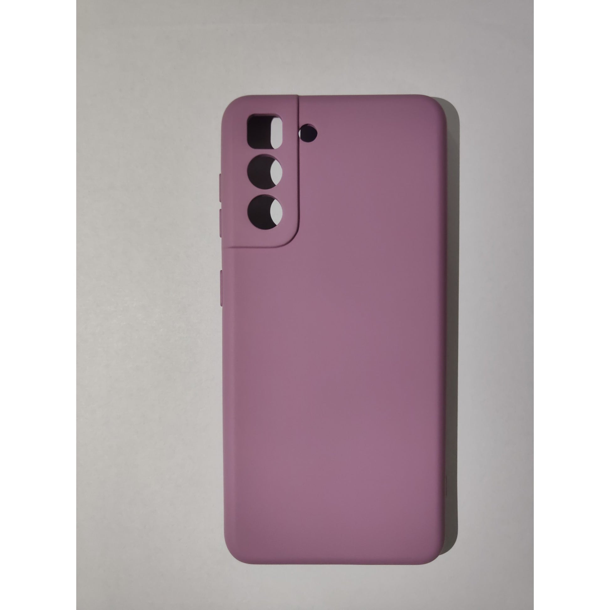 Husa protectie Flippy compatibila cu Samsung S21 5G Liquid Silicone Case Mov-2