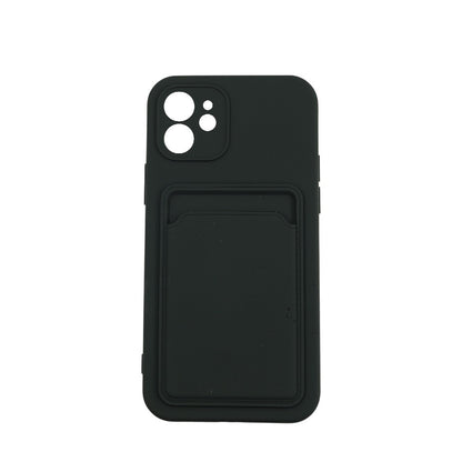 Husa protectie Flippy cu suport card compatibila cu Apple iPhone 7G/8G Negru-0