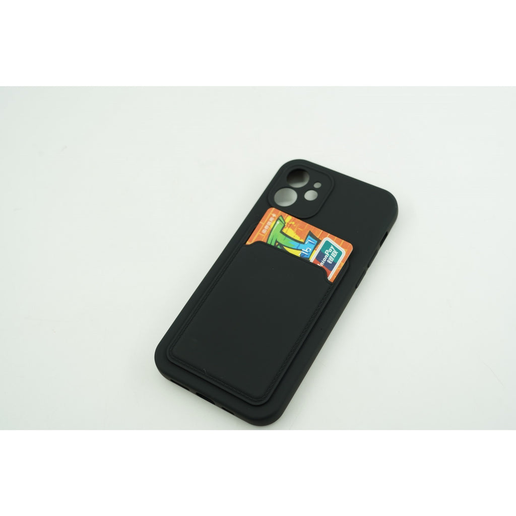 Husa protectie Flippy cu suport card compatibila cu Samsung Galaxy A32 4G Negru-10