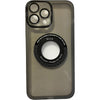 Husa protectie Flippy pentru Apple iPhone 14 Pro decupaj logo, magnetica, Protectie Camera, Negru-0