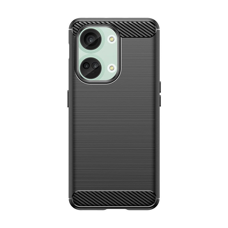 Husa Protectie, Flippy, pentru OnePlus Nord 3, TPU Carbon, Negru-0