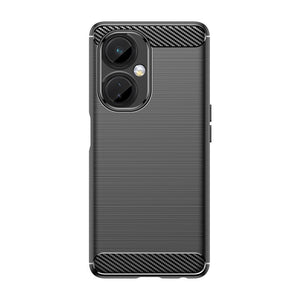 Husa Protectie, Flippy, pentru OnePlus Nord CE3 Lite, TPU Carbon, Negru-0