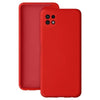 Husa protectie Flippy pentru Samsung A22 5G Liquid Silicone Rosu-0