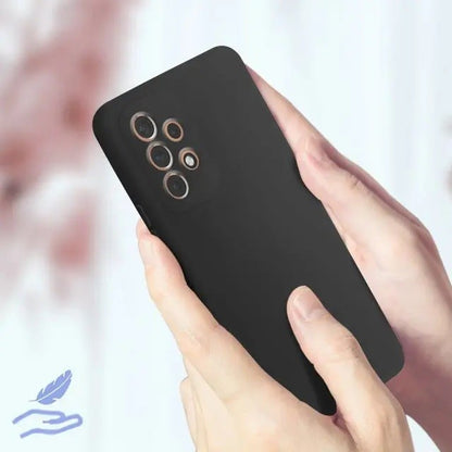 Husa protectie Flippy pentru Samsung A53 5G Liquid Silicone Negru-7