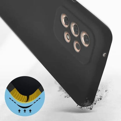 Husa protectie Flippy pentru Samsung A53 5G Liquid Silicone Negru-8