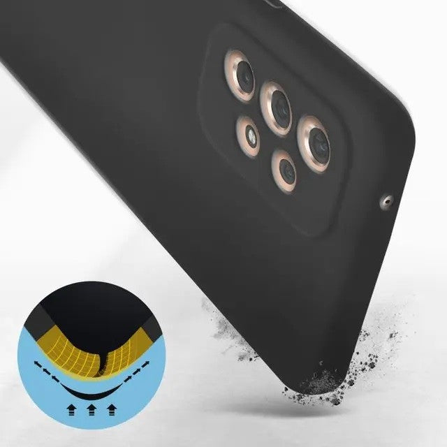 Husa protectie Flippy pentru Samsung A53 5G Liquid Silicone Negru-8