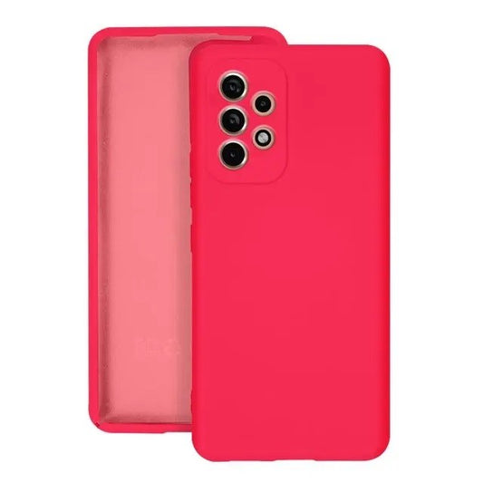 Husa protectie Flippy pentru Samsung A53 5G Liquid Silicone Roz Fuchsia/Roz-0