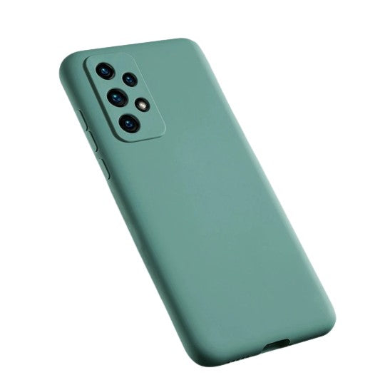 Husa protectie Flippy pentru Samsung A53 5G Liquid Silicone Verde-0