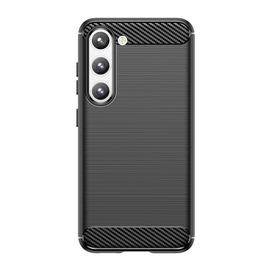 Husa Protectie, Flippy, pentru Samsung Galaxy S23+, TPU Carbon, Negru-0