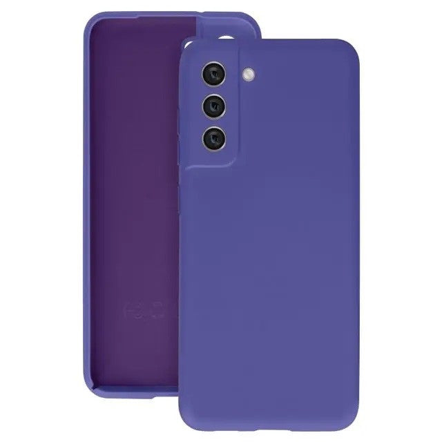 Husa protectie Flippy pentru Samsung S21 FE Liquid Silicone Mov-0