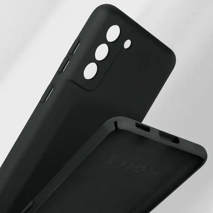 Husa protectie Flippy pentru Samsung S21 FE Liquid Silicone Negru-7