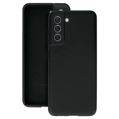 Husa protectie Flippy pentru Samsung S21 FE Liquid Silicone Negru-0