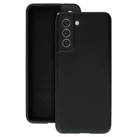 Husa protectie Flippy pentru Samsung S21 FE Liquid Silicone Negru-0