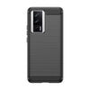 Husa Protectie, Flippy, pentru Xiaomi Redmi 12, TPU Carbon, Negru-0