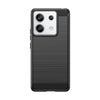 Husa Protectie, Flippy, pentru Xiaomi Redmi Note 13 Pro+, TPU Carbon, Negru-0