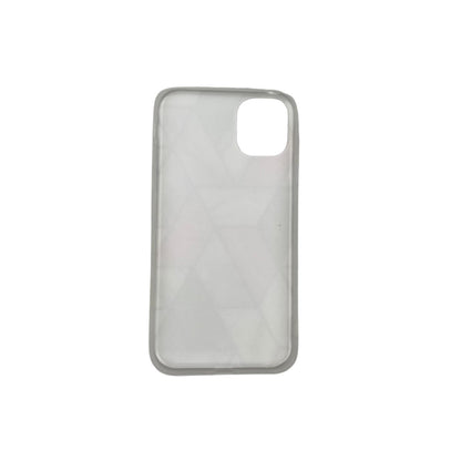 Husa protectie pentru Apple iPhone 11 Pro Soft IMD TPU Marble Geometric Alb-9