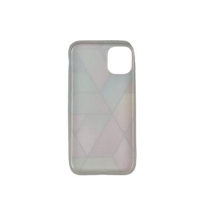 Husa protectie pentru Apple iPhone 11 Pro Soft IMD TPU Marble Geometric Roz-2