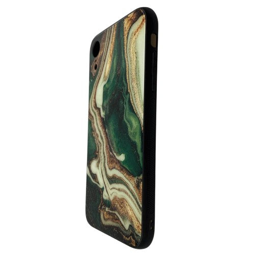 Husa protectie pentru Apple iPhone XR Soft Acryl TPU Marble Model 3-0