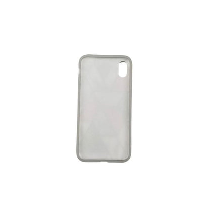 Husa protectie pentru Apple iPhone XR Soft IMD TPU Marble Geometric Alb-5