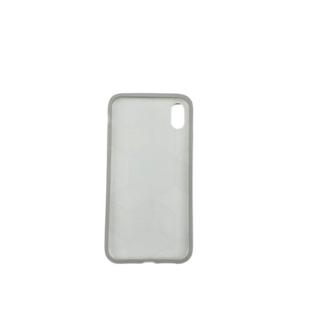 Husa protectie pentru Apple iPhone XR Soft IMD TPU Marble Geometric Verde-0