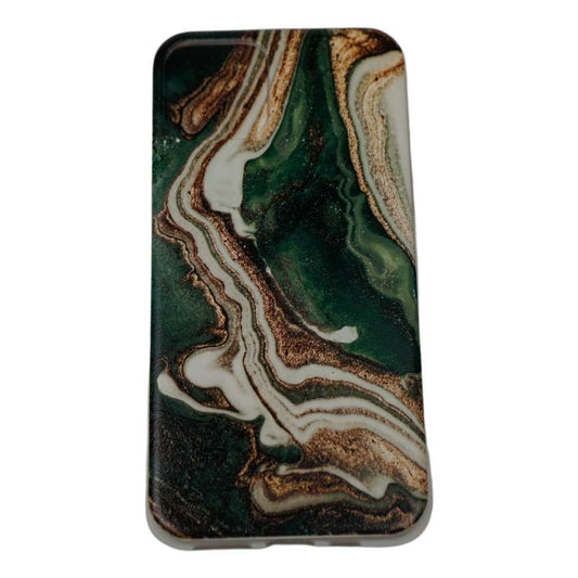 Husa protectie pentru Huawei P40 Lite E Soft Acryl TPU Marble Model 3-0