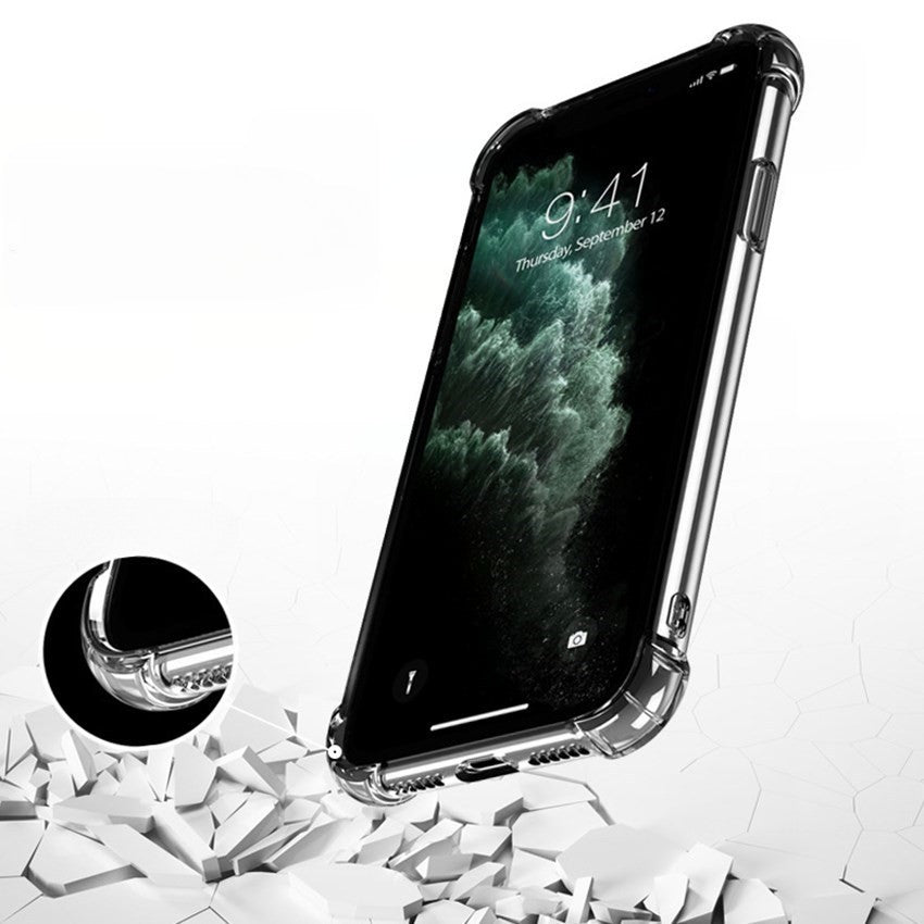 Husa protectie pentru Xiaomi Poco X3 Pro, Flippy, TPU, Antisoc, Protectie colturi, Rezistenta la impact, 1.5 mm, Transparenta-1