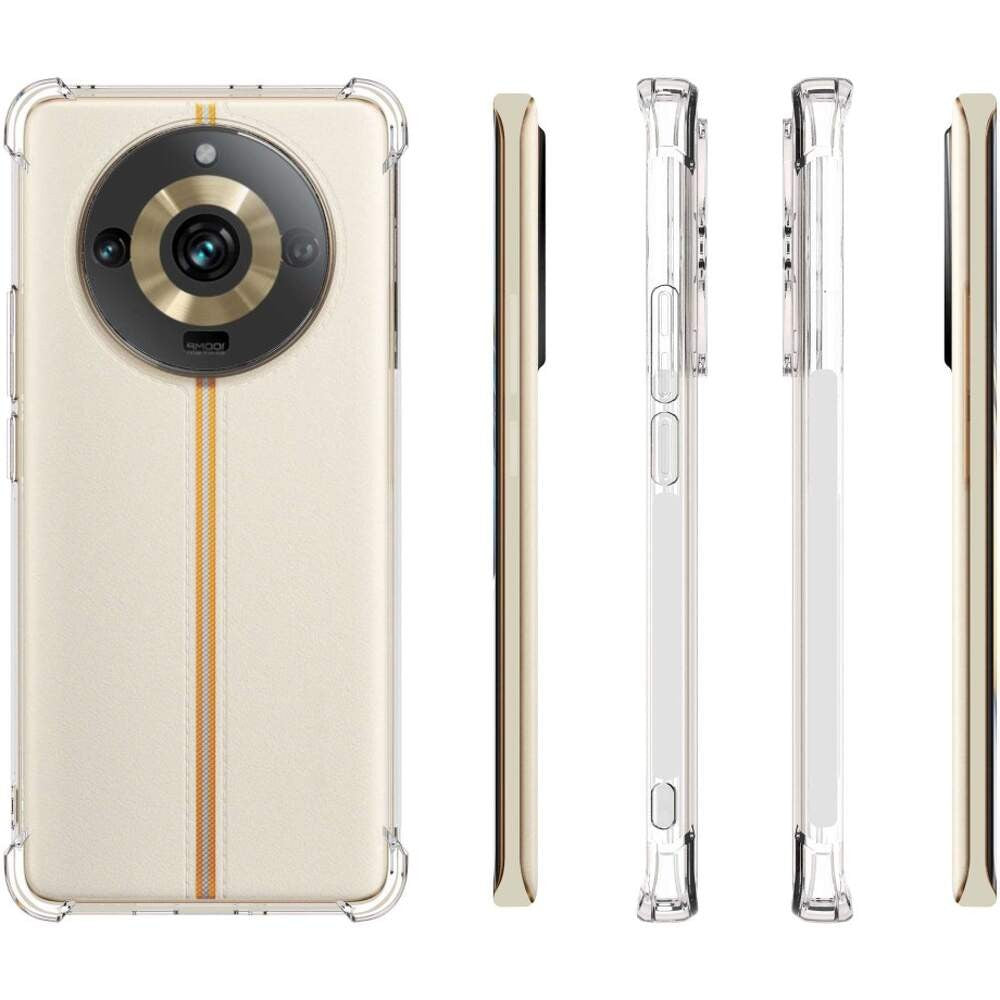 Husa protectie pentru Realme GT2 Pro, Flippy, TPU, Antisoc, Protectie colturi, Rezistenta la impact, 1.5 mm, Transparenta-7
