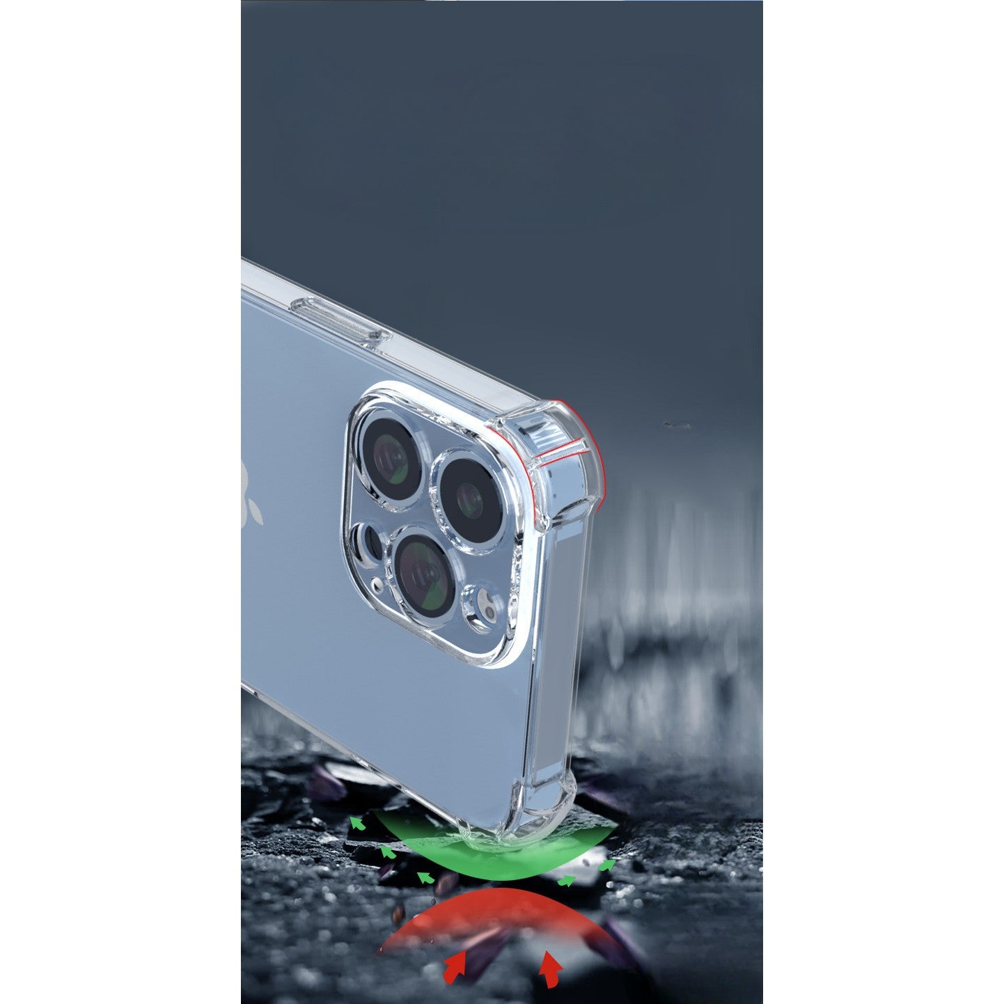 Husa protectie pentru Samsung A51, Flippy, TPU, Antisoc, Protectie colturi, Rezistenta la impact, 1.5 mm, Transparenta-2