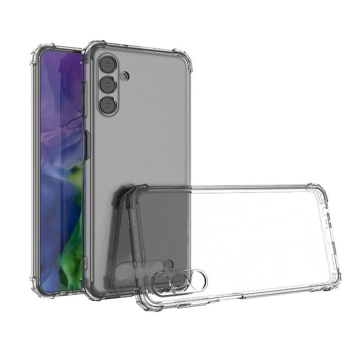 Husa protectie pentru Samsung S24 Plus, Flippy, TPU, Antisoc, Protectie colturi, Rezistenta la impact, 1.5 mm, Transparenta-2