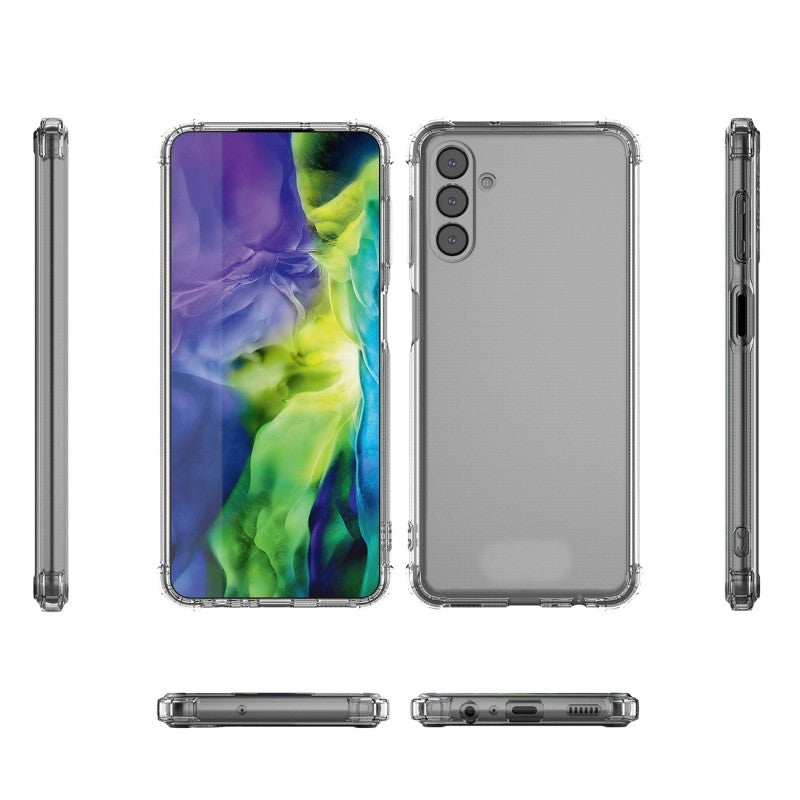 Husa protectie pentru Samsung S24 Ultra, Flippy, TPU, Antisoc, Protectie colturi, Rezistenta la impact, 1.5 mm, Transparenta-1