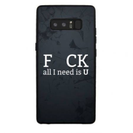 Husa Samsung A7 2017 Multicolor Mesaj Fcuk-0