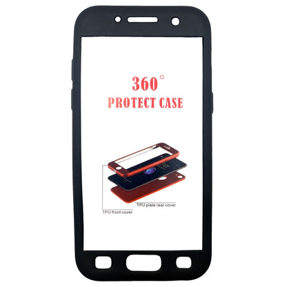 Husa Samsung Galaxy A3 2017 Full Silicone Negru-3