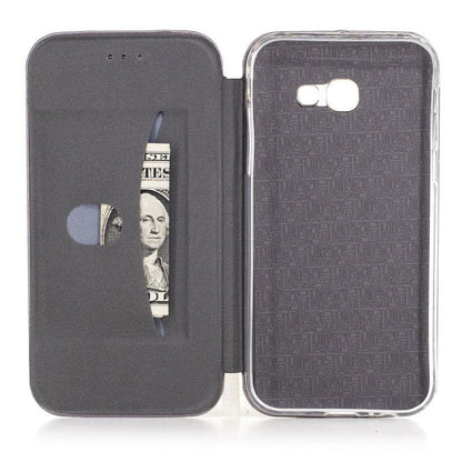 Husa de protectie Flippy compatibila cu Samsung Galaxy A3 2017 Magnet Book Case Rosu-3