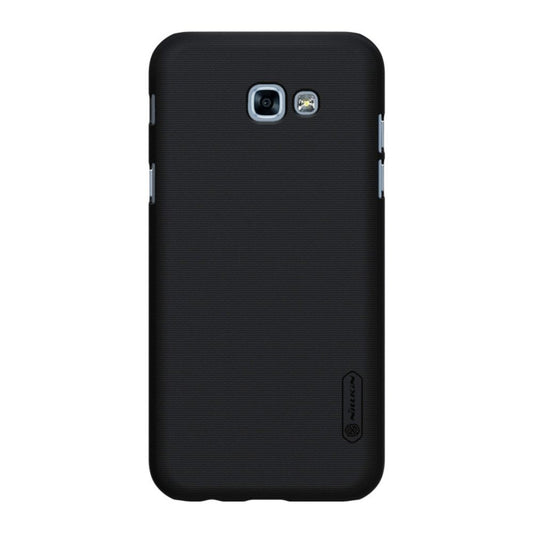Husa Samsung Galaxy A3 2017 Nillkin Frosted Shield Negru + Folie de protectie-1