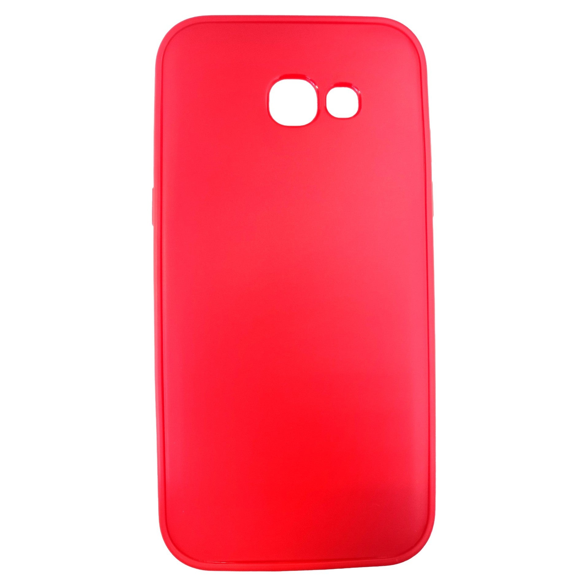 Husa Samsung Galaxy A5 2017 Full Silicone Rosu-3