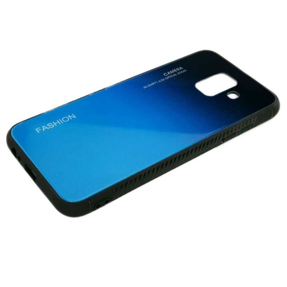 Husa Samsung Galaxy A6 2018 Hybrid Back Degrade, Albastru-4