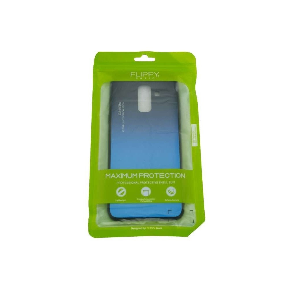 Husa Samsung Galaxy A6 Plus 2018 Hybrid Back Degrade, Albastru-4