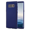 Husa Samsung Galaxy A7 2017 Full Cover 360 Albastru + Folie de protectie-0