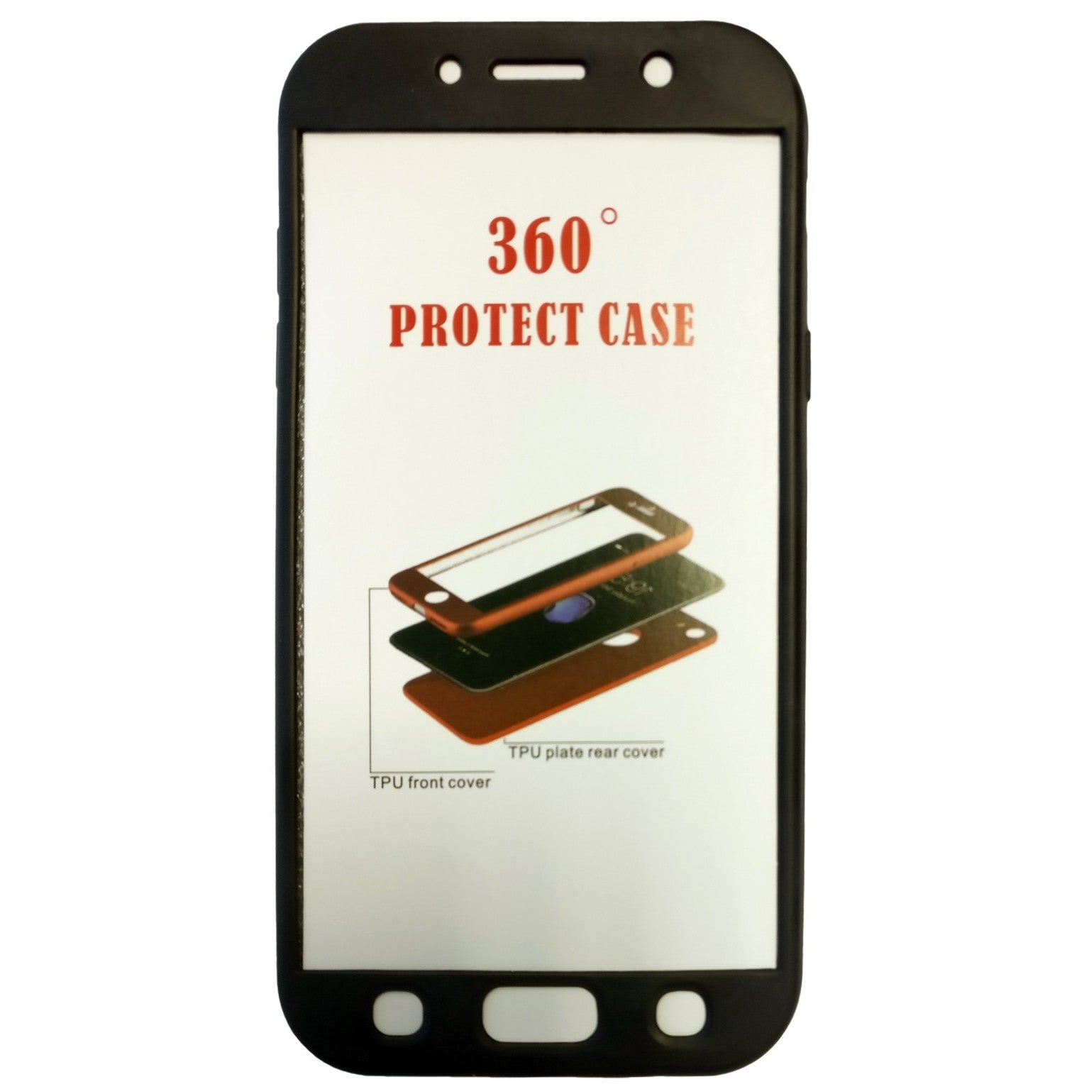Husa Samsung Galaxy A7 2017 Full Silicone Negru-4