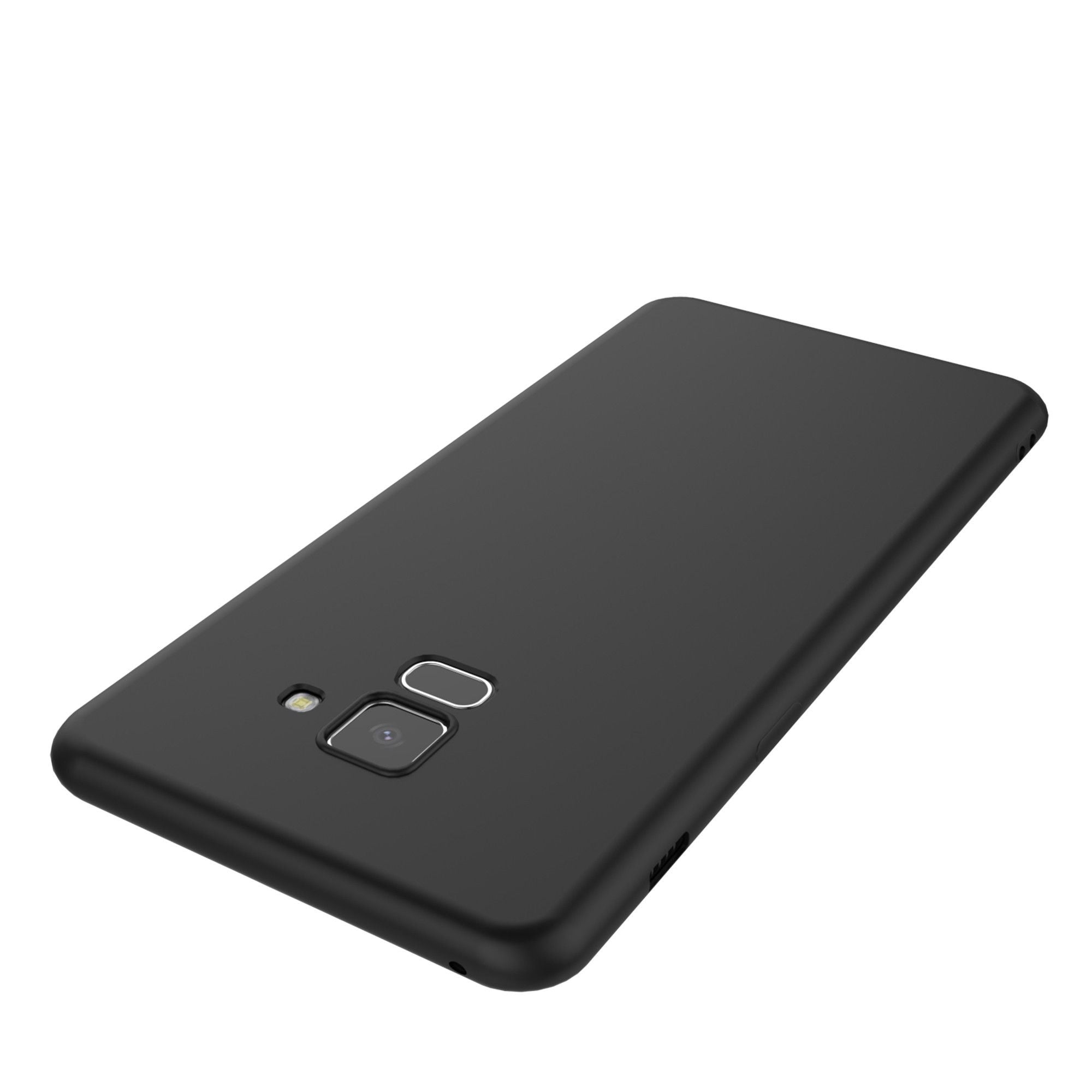 Husa Samsung Galaxy A8 2018 Luxury Case Negru-4
