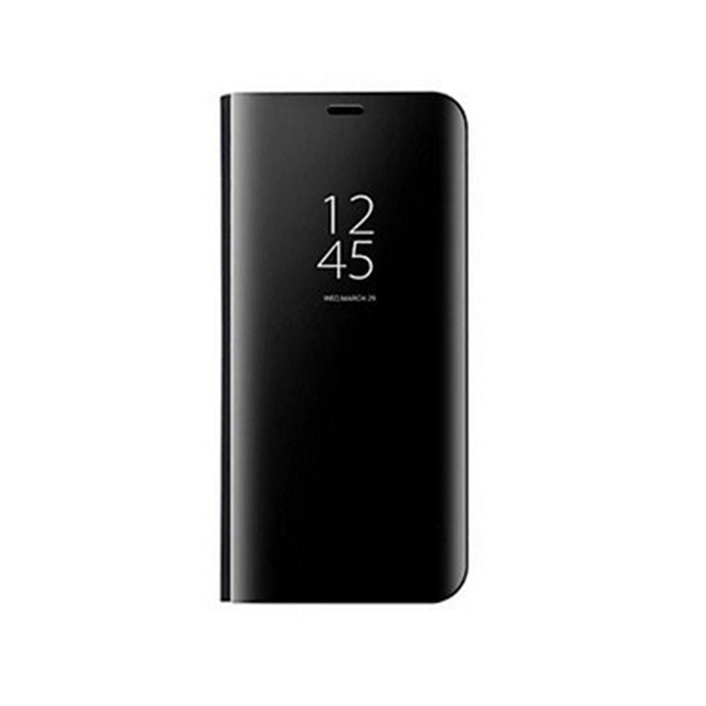 Husa Samsung Galaxy J3 2017 Flip Cover Oglinda Negru-4