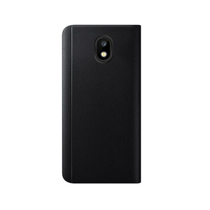 Husa Samsung Galaxy J3 2017 Flip Cover Oglinda Negru-5