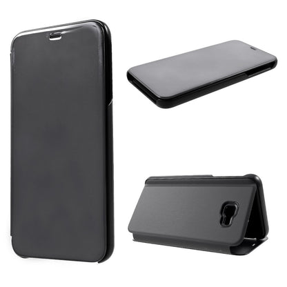 Husa Samsung Galaxy J4 Plus 2018 Flip Cover Oglinda Negru-5
