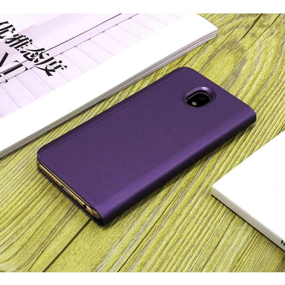 Husa Samsung Galaxy J5 2017 Flip Cover Oglinda Violet-2