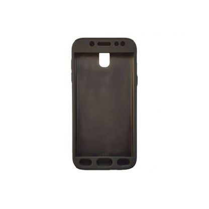 Husa Samsung Galaxy J5 2017 Full Cover 360 Negru + Folie de protectie-2