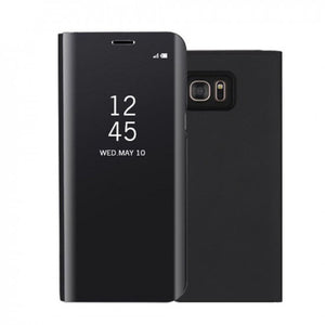 Husa Samsung Galaxy Note 9 Flip Cover Oglinda Negru-0
