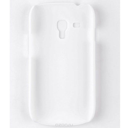Husa Samsung Galaxy S3 Mini Nillkin Frosted Shield Alb + Folie de protectie-2