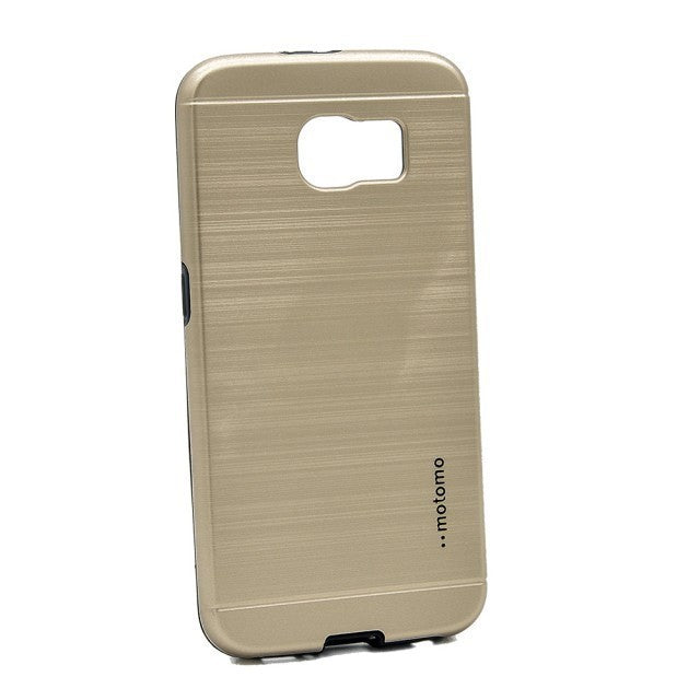 Husa Samsung Galaxy S6 Edge Motomo V5 Auriu-1